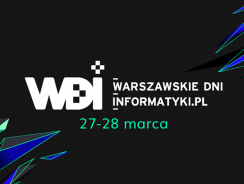 Warszawskie Dni Informatyki, 27-28.03.2018, Warszawa