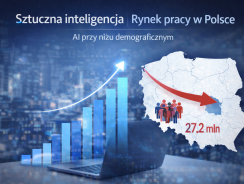 AI a rynek pracy w Polsce: ratunek przy spadku populacji