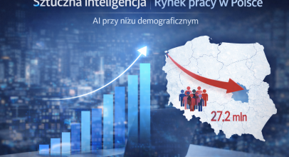 AI a rynek pracy w Polsce: ratunek przy spadku populacji