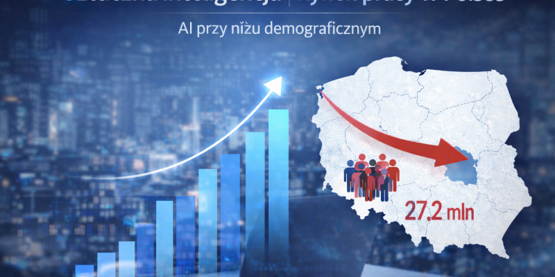 AI a rynek pracy w Polsce: ratunek przy spadku populacji