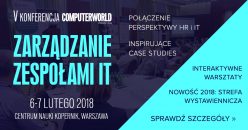 ZARZĄDZANIE ZESPOŁAMI IT już 6 – 7 lutego 2018