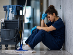 Badanie Tork: personel sprzątający pod presją i w stresie
