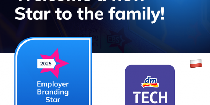 dmTECH Polska z globalną nagrodą Employer Branding Star 2025 