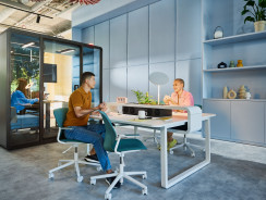 Jak stół coworkingowy hushSpot rewolucjonizuje przestrzenie do wspólnej pracy?