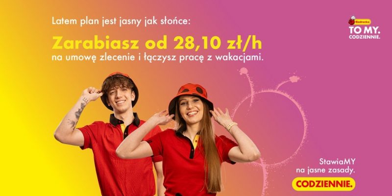 Biedronka gotowa na wakacje, również te „owocne”